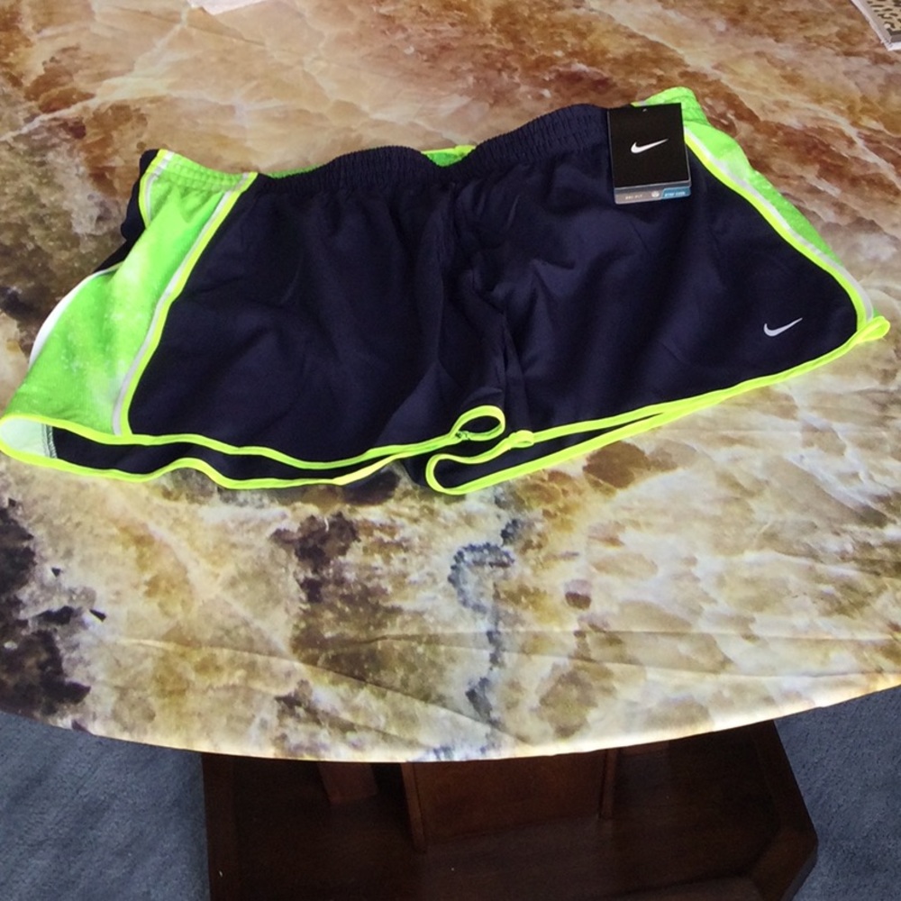 Nike athletic shorts.